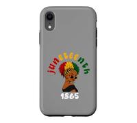 Reine Noire du Mois de l'histoire de la liberté du 16 Juin 1865 Coque pour iPhone XR