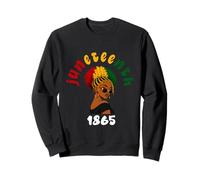 Reine Noire du Mois de l'histoire de la liberté du 16 Juin 1865 Sweatshirt
