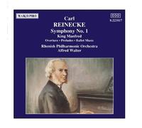 REINECKE : Symphony No. 1 / King Manfred by Alfred Walter