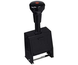 Reiner B6K Tampon numéroteur automatique Noir 4,5 mm (Import Royaume Uni)