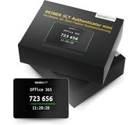Reiner SCT Authenticator Mini générateur TOTP pour authentification à Deux facteurs I Compact et Portable I Clé de sécurité pour Une Connexion sécurisée aux Services en Ligne et aux échanges
