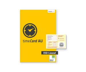 Reiner SCT timeCard AU - Licence Commerciale 1 utilisateur, 500 employés max., ESD, durée 1 an (12 mois) - Téléchargement électronique de logiciel