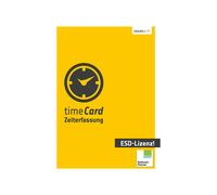 Reiner SCT timeCard Enregistrement Temps ESD, Licence Commerciale 1 poste, Téléchargement logiciel. Compatible Windows 11 x64, Windows Server 2016/2019.