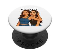 Reines de beauté anglaises thaïlandaises GL PopSockets PopGrip Adhésif