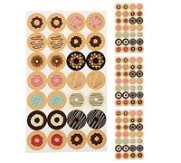 Reinforcement Labels - Round Sticky Circles, 1set Paper Hole Protectors For Loose Leaf, Self-adhesive Rings With Clear Finish, Stationery, Document Patch For Folders, Planners And Files To Repair Page