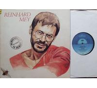 REINHARD MEY - HERGESTELLT IN BERLIN / REINHARD MEY / Klapp-Bildhülle 1985 mit ORIGINAL Text-Beilage und ORIGINAL illustrierter Werbe-Innenhülle / Intercord # INT 160.198 / 12" Vinyl Langspiel-Schallplatte