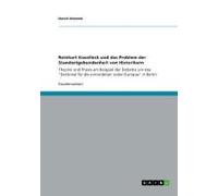 Reinhart Koselleck Und Das Problem Der Standortgebundenheit Von Historikern