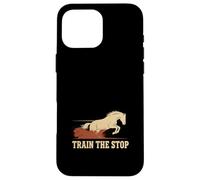 Reining Rider Western Reining Slide Stop Spin Stop Coque pour iPhone 16 Pro Max