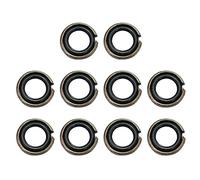 Réinitialisation de Bague de Retenue avec Joint Torique pour Douille à Chocs, Pièce d'Anneaux de Friction d'Entraînement, 1/2 Pouces (10PCS)