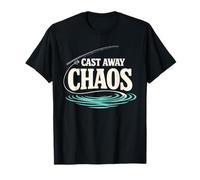 Réinitialisation de la pêche Water Clears My Mind Fishing Helps Me Recharge T-Shirt