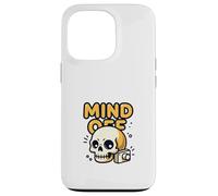 Réinitialisation mentale - Design Amusant et Relatif à l'humeur cérébrale Coque pour iPhone 13 Pro