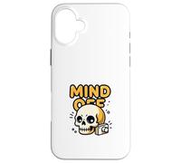 Réinitialisation mentale - Design Amusant et Relatif à l'humeur cérébrale Coque pour iPhone 16 Plus