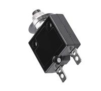 Réinitialiser le disjoncteur de circuit thermique manuel sur le protecteur de surcharge de courant pour l'industrie automobile noir 5A (5A)