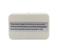 Réinitialiseur de puce de réservoir de Maintenance T6716 T3661 Compatible avec L6168 L6178 L6198 L6170 L6190 L6191 ET3750, Kit de réinitialisation de boîte d'encre usagée Compatible avec(1pcs)