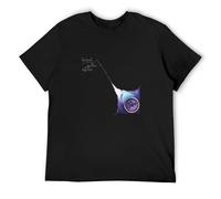 Reino Unisex Soft Cotton T-Shir Peter Hammill The Silent Corner T-Shirt Black Men T-Shirt L