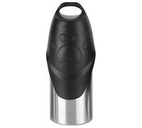 Reinscer 1 bouteille d'eau portable pour chien, bouteille d'eau en acier inoxydable pour animaux de compagnie en plein air, randonnée, voyage, 500 ml