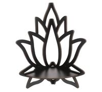 Reinscer 1 étagère d'angle Lotus - mural - Étagère flottante décorative - Pour chambre à coucher, bibliothèque