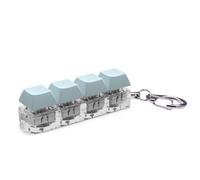 Reinscer 1 PCS de Relaxation Clavier Clicker Jouet Clavier Cube Touches Mécaniques Touches en Plastique Bouton Soulagement du Stress pour Adultes Cadeaux, C