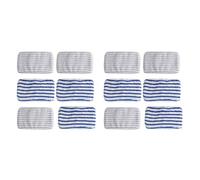 Reinscer 12 PièCes Tampons en Tissu Microfibre de Remplacement pour Clean&Steam ZR005801 SéRie RY7/RY8, Ne Conviennent Pas à la SéRie RX6