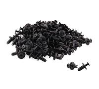 Reinscer 120 x 6 mm Rivets en plastique pour voiture Diamètre du trou Fermeture pare-chocs Clips broches
