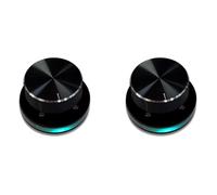 Reinscer 2 boutons de contrôle du volume USB pour ordinateur, volume USB réglable, prend en charge les raccourcis clavier personnalisables avec RVB