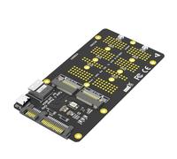 Reinscer 2 en 1 Combo M.2 (NGFF) NVMe SSD/Bus SSD vers SFF-8654 et Adaptateur