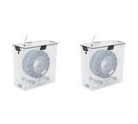 Reinscer 2 X imprimante 3D Filament Boîte de séchage Stockage Chauffage à air chaud Stockage Matériel d'impression Support de boîte résistant à l'humidité pour les FDM