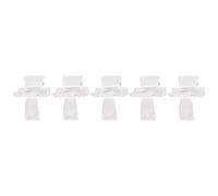 Reinscer 25 PièCes Support D'Affichage Acrylique Supports de Chevalet D'Affichage en Plastique Transparent Supports de Chevalet D'Affichage Acrylique pour MinéRale de