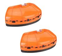 Reinscer 2X Bouclier de DéBroussailleuse Universel Garde Tondeuse à Gazon Couverture de Protection de Lame de Coupe-Herbe en Plastique Léger pour 26mm / 28mm