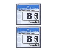 Reinscer 2X Professional Carte Mémoire Compact Flash 8 Go (Whiteandblue)