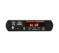 Reinscer 2X15W Amplificateur MP3 DéCodeur Conseil 12V Bluetooth 5.0 30W Voiture FM Radio Module Support TF USB AUX
