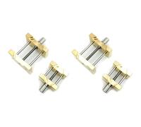 Reinscer 4 Pièces Séries en Laiton Montre Mouvement Titulaire Fixe Base Multi Fonction pour Horloger Montre Pince Montres de Réparation