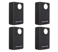 Reinscer 4 x mini--GSM-PIR Alarme, détecteur de mouvement, alarme, alarme GSM infrarouge sans fil, détecteur de mouvement antivol avec prise européenne