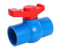Reinscer 40Mm À Boisseau Sphérique en PVC U-PVC Rouge