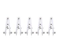 Reinscer 5 barres à ressort 6825 - Outil standard pour retirer la barre à ressort, montres, barre, bracelet, pinces, argent., Argenté.