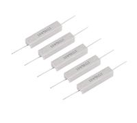 Reinscer 5 pièces 10 W 50 ohms 5 % céramique ciment résistance 10 W