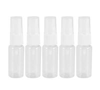 Reinscer 5 PièCes Beauté en Plastique Transparent Parfum Vaporisateur Vide Bouteille Petite Bouteille de Voyage avec Vaporisateur Fin 20 Ml