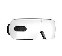 Reinscer Appareil de massage des yeux - Compresse chaude - Bluetooth - Protection des yeux - Soulage la fatigue - Affichage LED (A)