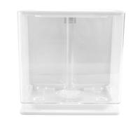 Reinscer Aquarium Aquarium Aquarium Facile à Changer Eau Plastique Acrylique Auto-Nettoyage Aquarium ()