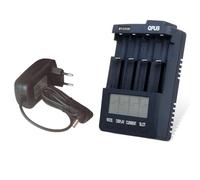 Reinscer BT-C3100 Adaptateur intelligent 4 emplacements pour batteries Li-ion rechargeables (prise européenne)