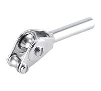 Reinscer Canne à pêche pointe en acier inoxydable 5 mm - Roulettes à cannes à pêche - Accessoires pour bateau de mer - Canne à pêche à la traîne