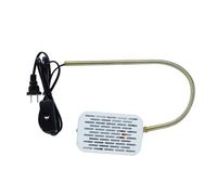 Reinscer Chauffage pour cage à oiseaux, éclairage ambiant naturel, lampe chauffante, anti-chaleur pour perroquets, perroquets