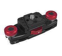 Reinscer Clip de ceinture pour appareil photo noir en alliage d'aluminium, clip de ceinture pour appareil photo, , outil de changement anti-tremblement pour sangle d'épaule SLR,