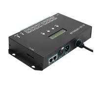 Reinscer Contrôleur de pixels LED WiFi Artnet vers SPI Prend en charge - Logiciel Synchronisation LAN Carte SD Console DMX512 (H807SA) - Prise UE