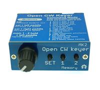 Reinscer CW-Keyer MK2 ouvert avec boîtier en aluminium CW-Keyer MK2 KIT Vitesse CW réglable de 1 à 999 WPM