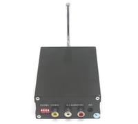 Reinscer Émetteur de signal TV 16 canaux, émetteur TV vidéo UHF sans fil, décodeur pour la transmission TV, format AV vers UHF TV PAL-D, pièces de rechange