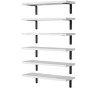 Reinscer Étagère flottante pour décoration murale, étagère de salle de bain, étagère de rangement, 1 pièce