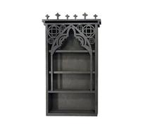 Reinscer Étagère murale en cristal, étagère à , bibliothèque, étagère de maquillage, vase, étagère de rangement en céramique B