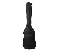 Reinscer étanche double sangle noir pour basse électrique 5 mm d'épaisseur rembourré éponge, Noir