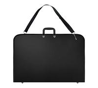 Reinscer Étui de portefeuille d'art noir avec bandoulière (19 x 14,7 x 1,5), Noir